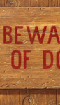 beware of dog